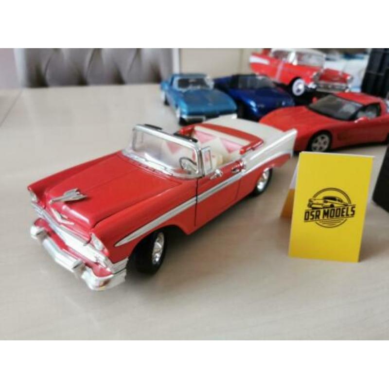 1:18 Chevrolet Bel Air 1956 cabriolet