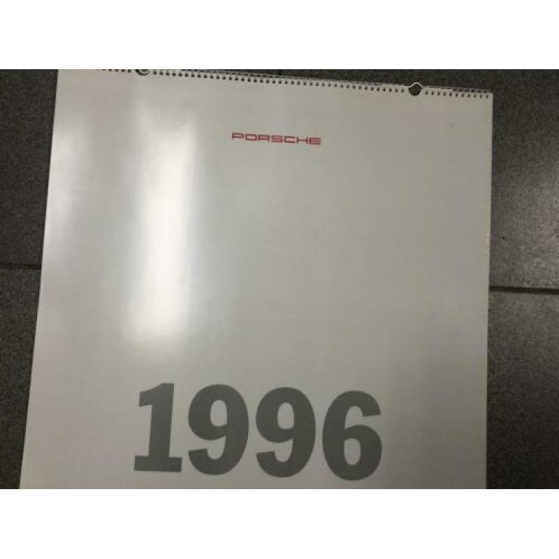 Porsche jaarkalender 1996