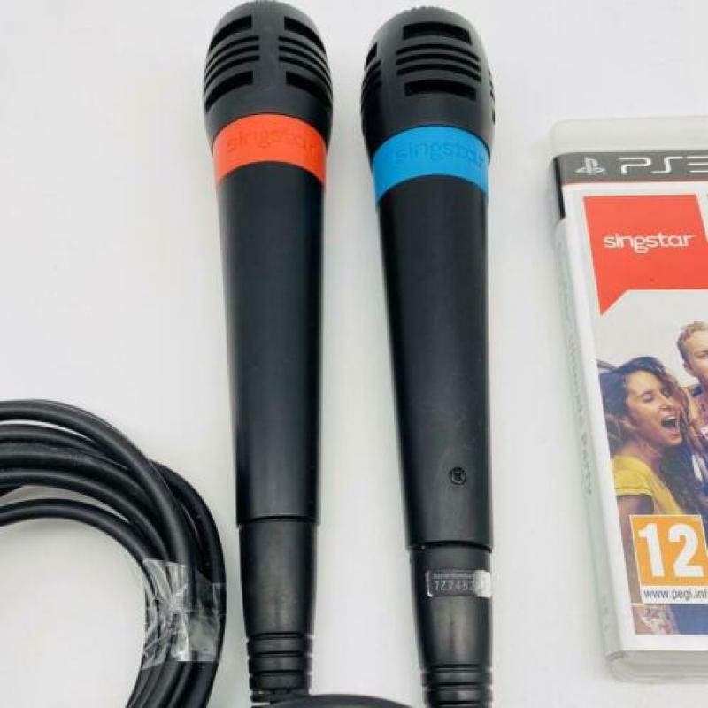 PS3 Playstation 3 Singstar Micros Ultimate Party Set Game