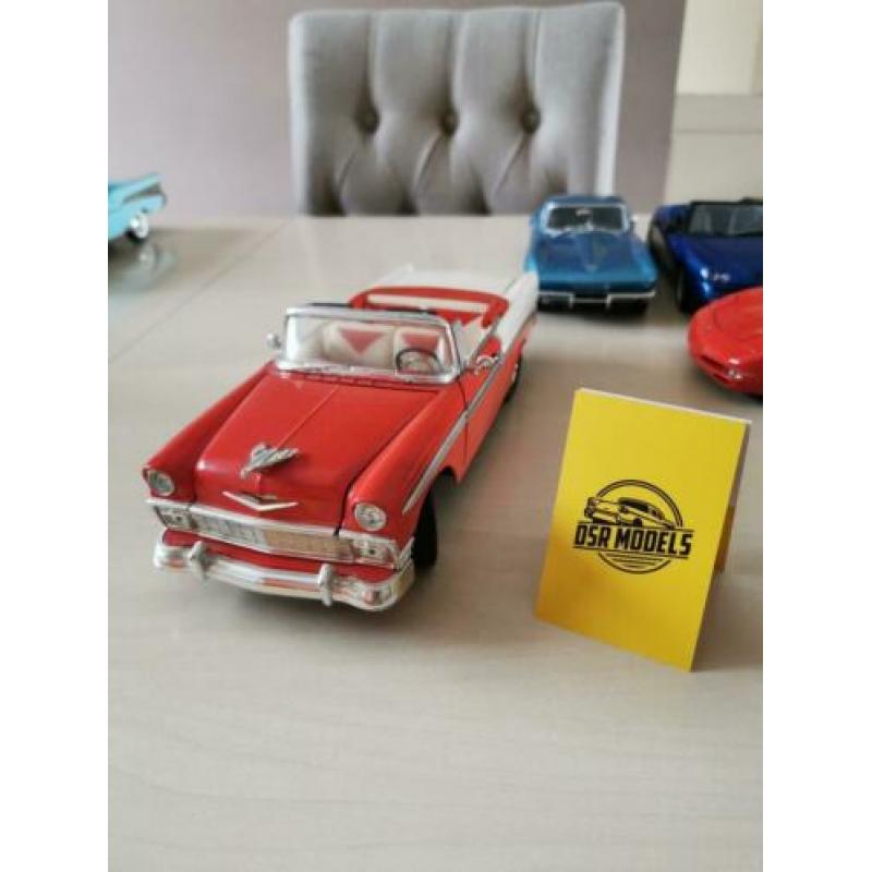 1:18 Chevrolet Bel Air 1956 cabriolet