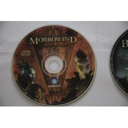 PC cd-rom Morrowind Game of the jear edition Bethesda 3 pack