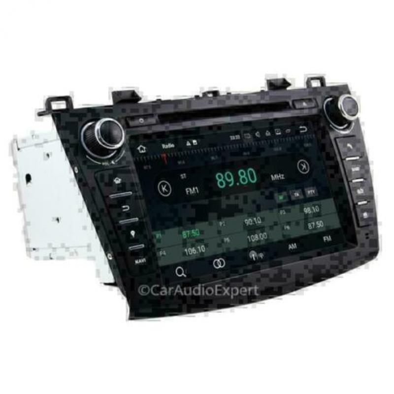 Mazda 3 2009-2013 radio navigatie 8 inch android 7.1 dab+