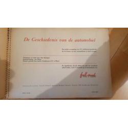 3 Vintage plaatjesalbums automobiel en auto-rensport