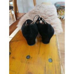 My Sweet Shoe zwart suede maat 41