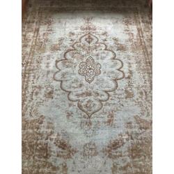 Vloerkleed Mystic 160x230 van Kwantum turquoise/Bruin