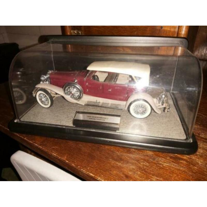 Mooie Franklin Mint modelauto, merk: Duesenberg J, 1930