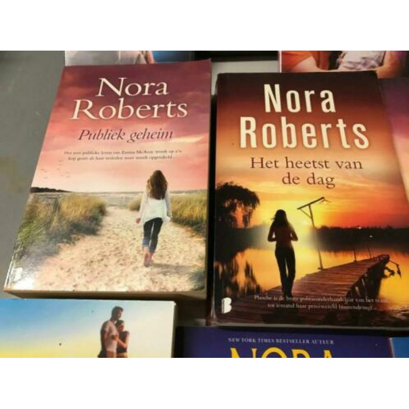 T.K. nog enkele boeken en pockets van Nora Roberts + 3 dvd's