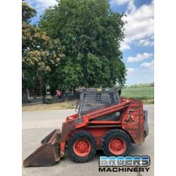 Thomas T133S Schranklader , compactlader Kubota 4 cilinder