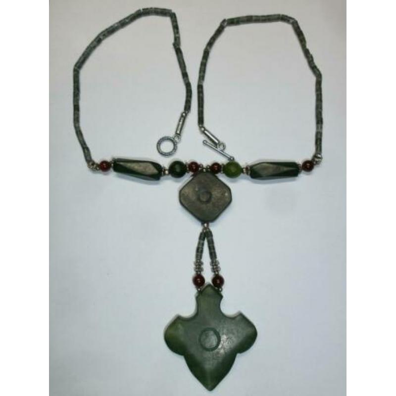 Ca 1970 Jade Ketting zeldzaam