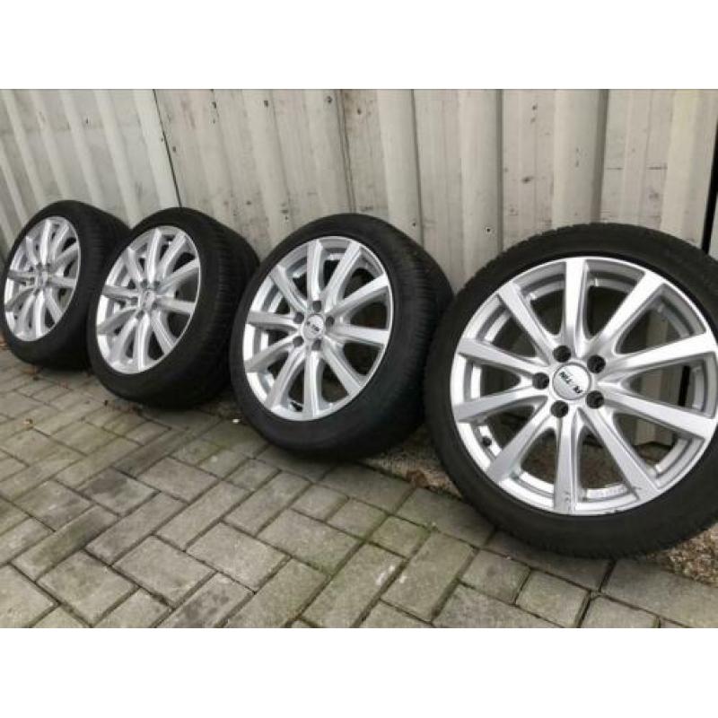 16” 5x100 vw polo velgen+ banden! Polo, skoda, seat