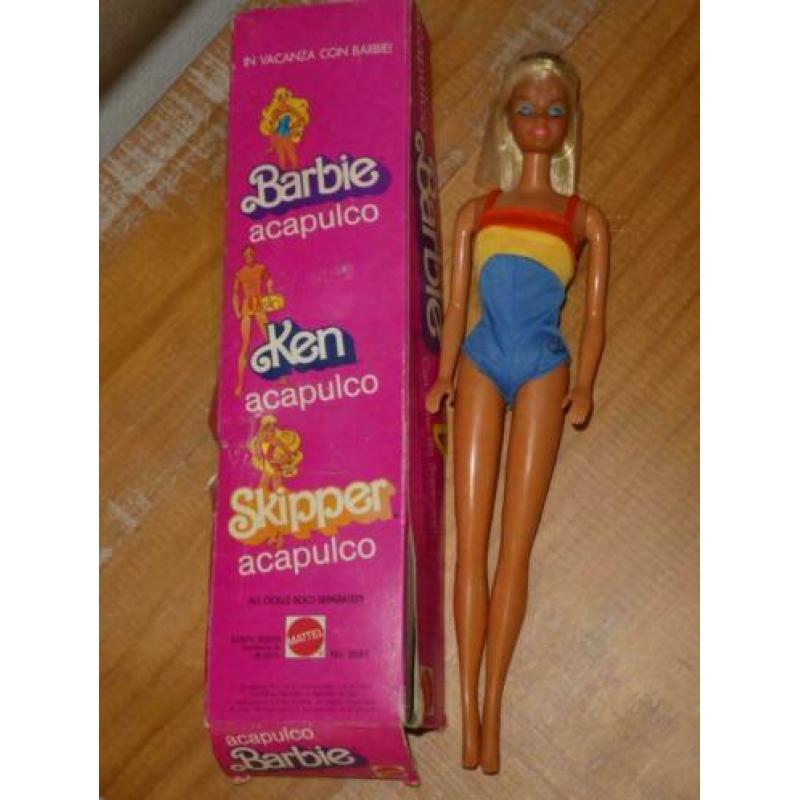 ACAPULCO Barbie in box 70s vintage. 2681