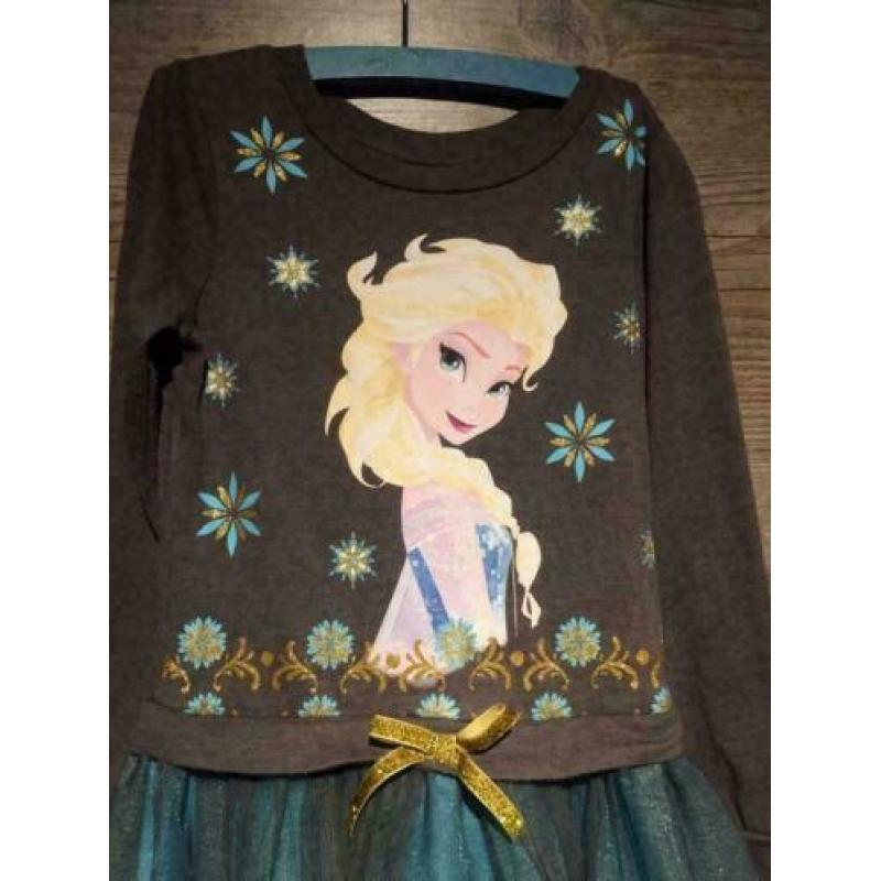 Disney frozen tule jurk, maat: 116