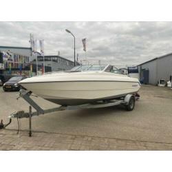 Nette speedboot met trailer en motor