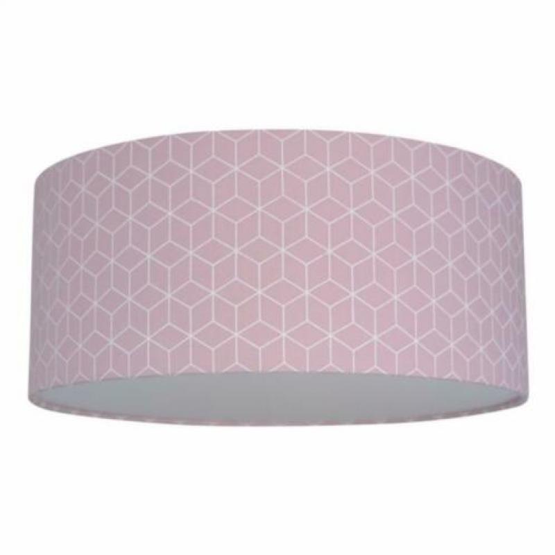 Plafondlamp Geometrisch patroon blauw kinderkamer babykamer