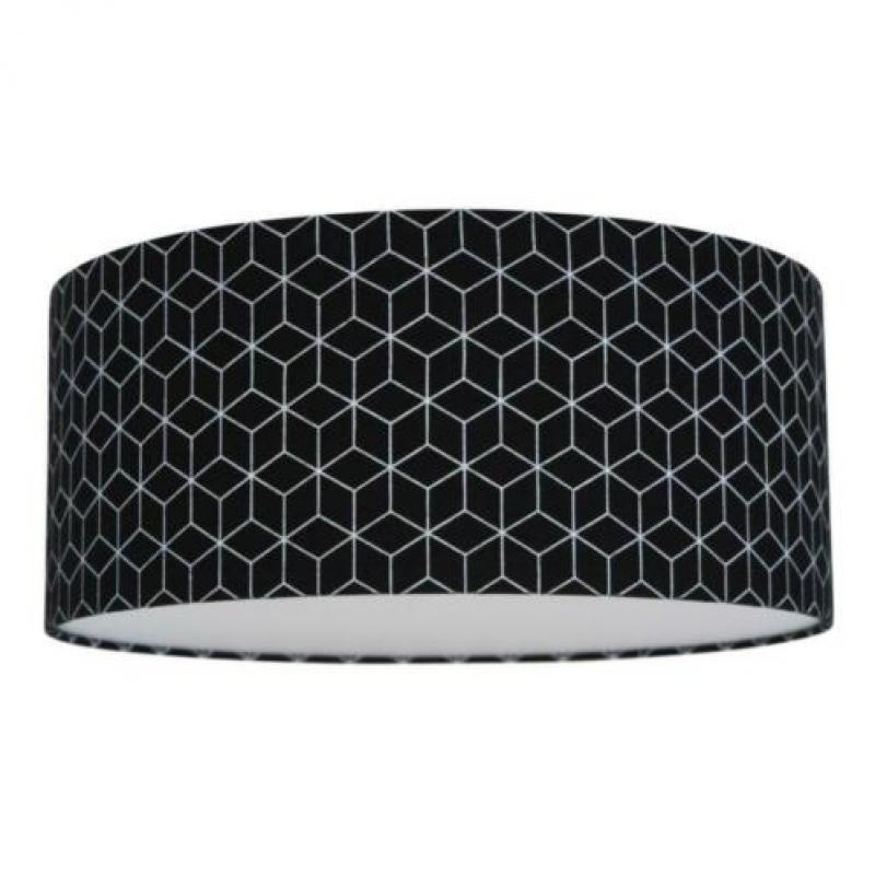 Plafondlamp Geometrisch patroon blauw kinderkamer babykamer