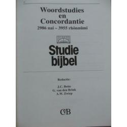 Studiebijbel - Woordstudies en Concordantie 2986 nai - 3955