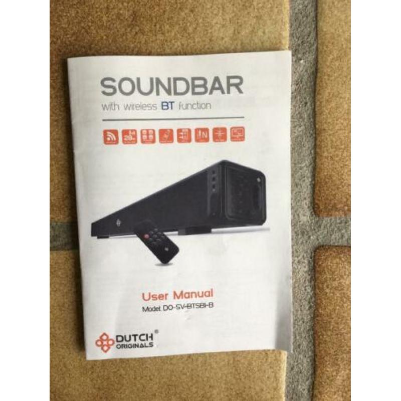 soundbar met Bluetooth functie