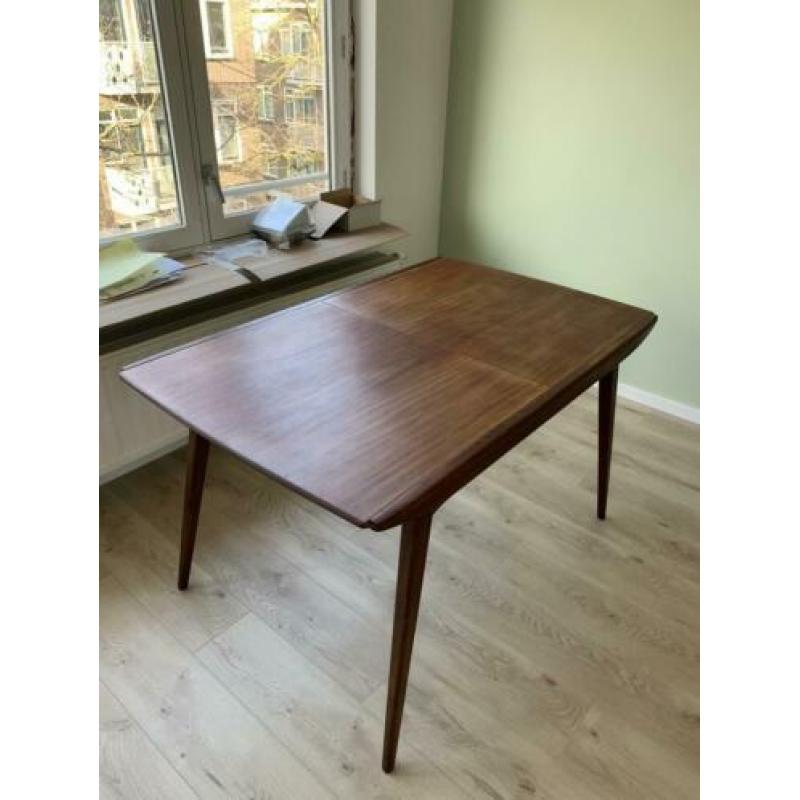 Louis van Teeffelen Webe uitschuifbare eettafel vintage