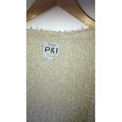 Penn&ink vest maat L netjes beige