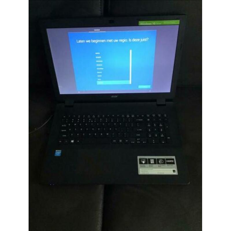 Acer Aspire E17 inclusief laptoptas