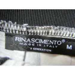 F134 RINASCIMENT0 mt S-M rok zwart wit