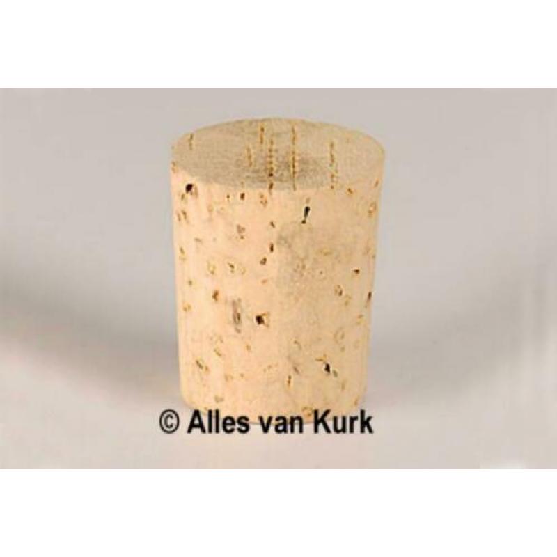 Tapse Kurken 27 x 23 x 20 mm voor decoratie of knutselwerk