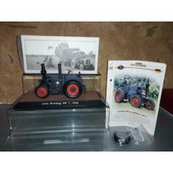 TRACTOR LANZ BULDOG HR 7 van ATLAS mint in DOOS SCHAAL 1:32