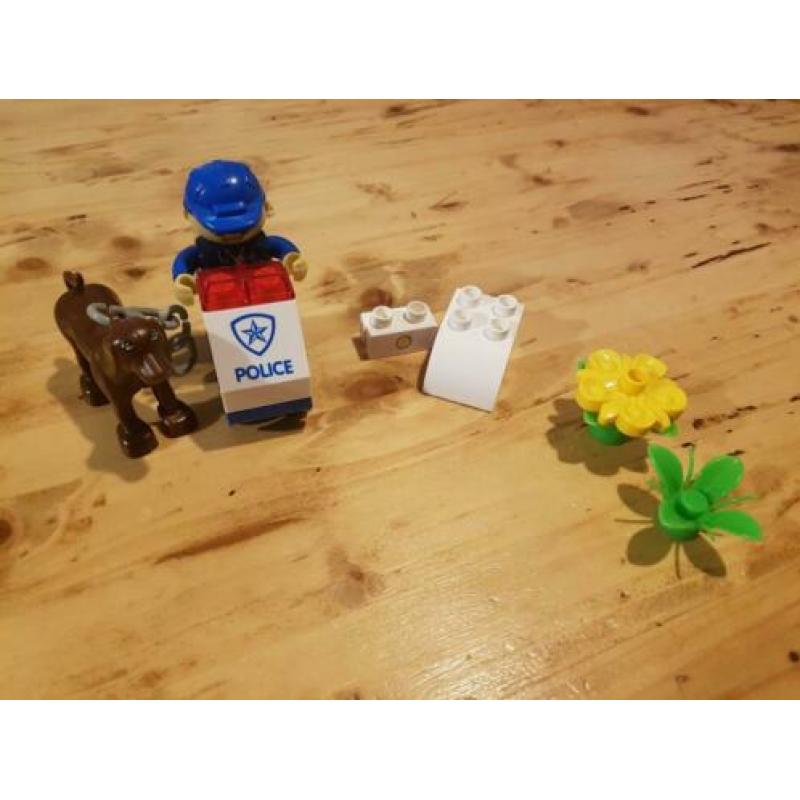 Lego Duplo Dieren Hond Motor figuren poppetjes