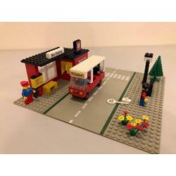 Vintage lego set #379 - Bus Station uit 1979