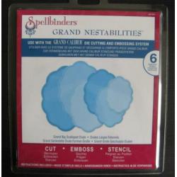 Spellbinders Grand Big Scalloped Ovals **nieuw**