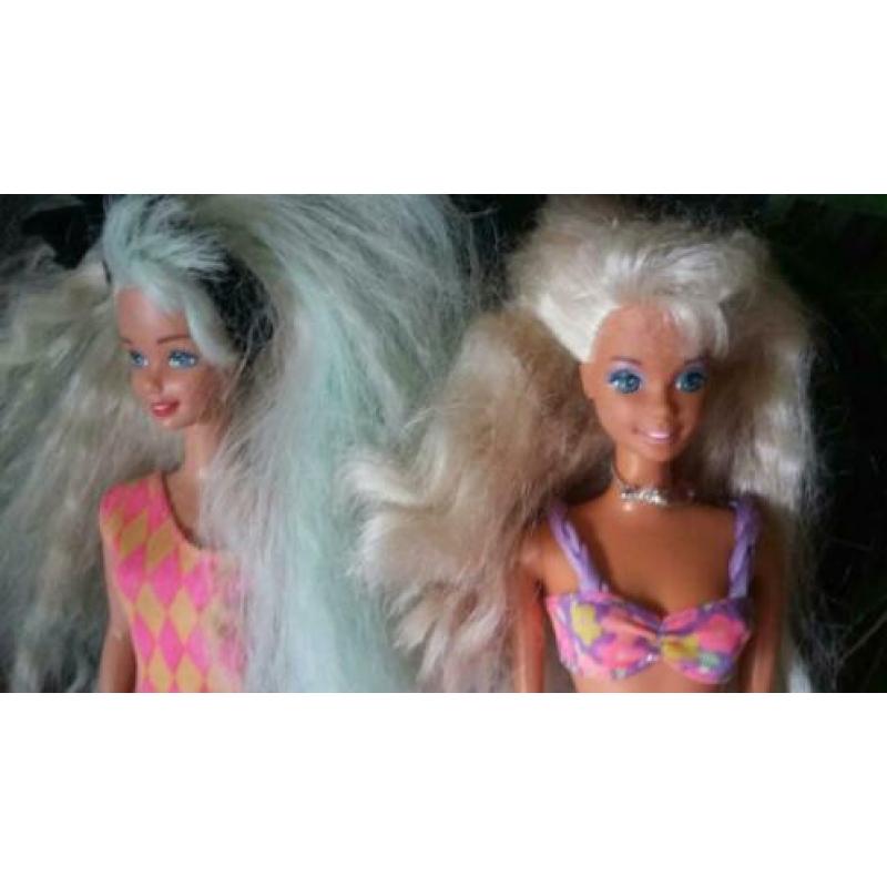 Barbie jaren 90 glitter beach