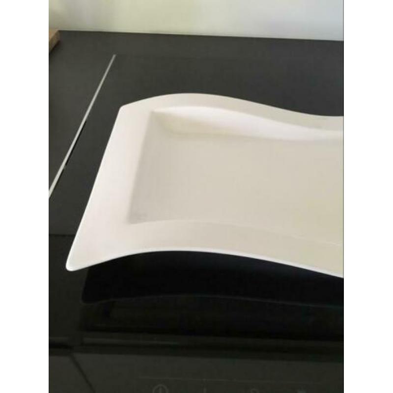 6 nieuwe Villeroy & Boch New Wave borden 33 x 22 cm