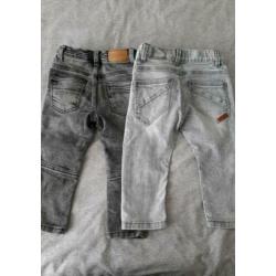 Stretch jeans zara + name it maat 86