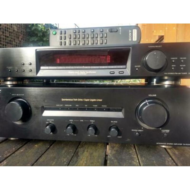 Sony versterker TA-FE370 en tuner ST-SE370