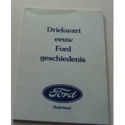 Driekwart eeuw ford geschiedenis