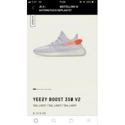 Yeezy Boost 350 Tail Light Maat 43 1/3