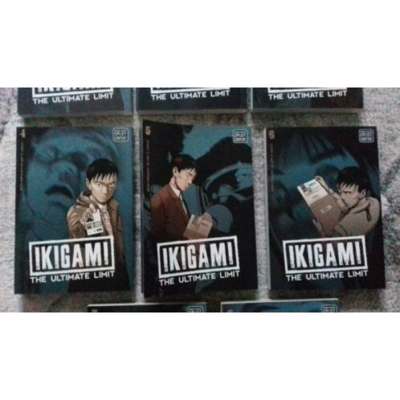 Ikigami: The Ultimate Limit manga volume 1-10