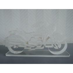 Perspex motor fiets