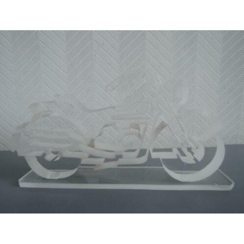 Perspex motor fiets