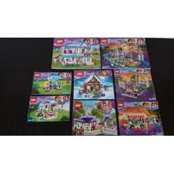 Partij Lego Friends 9 sets o.a. Pretpark