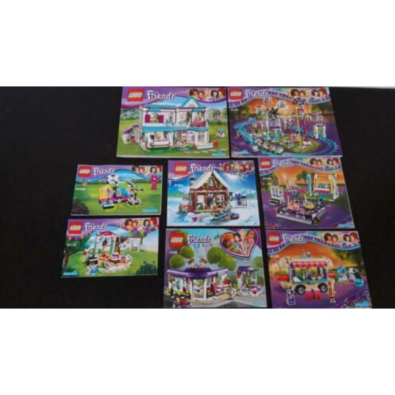 Partij Lego Friends 9 sets o.a. Pretpark