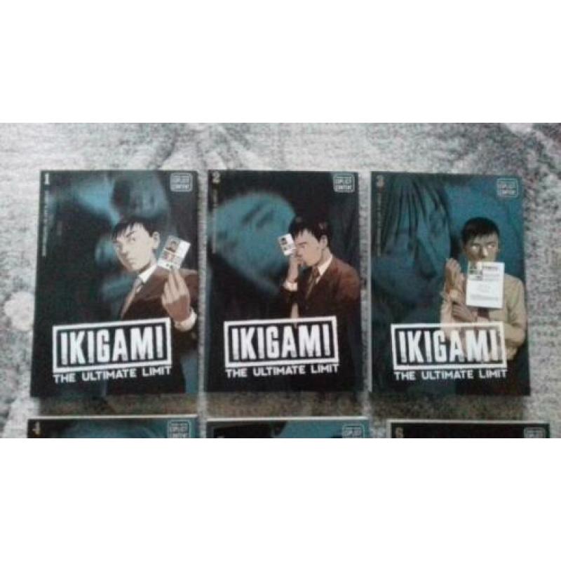 Ikigami: The Ultimate Limit manga volume 1-10