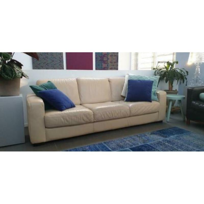 3 zits leren bankstel Natuzzi