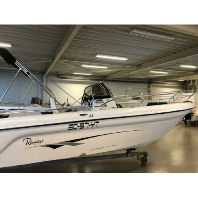 Prachtige Ranieri Voyager 22 incl yamaha 100pk uit 2007 met