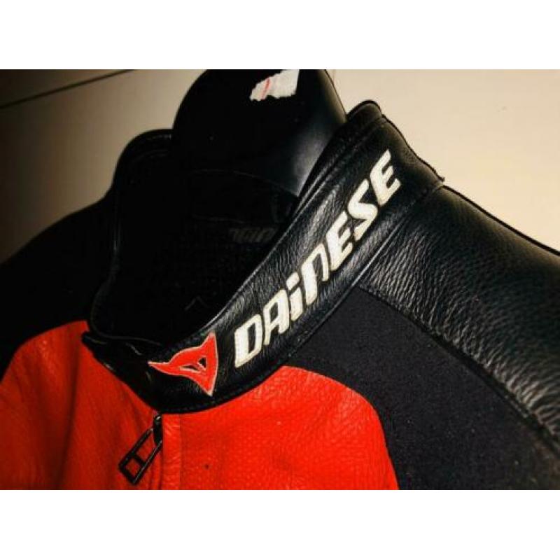 Mooie leren Dainese jas, maat 54