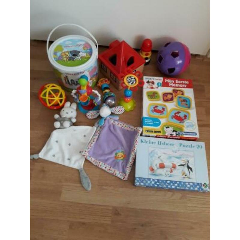 vanalles babyspeelgoed en kleuter memory en puzzel