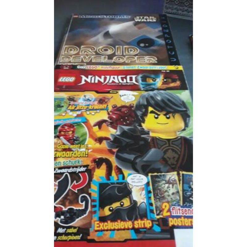 Te koop 14 lego boekjes