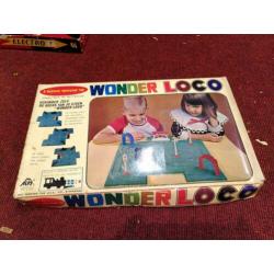 wonderloco wonder loco antiek bordspel speelgoed