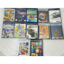 Lot van 12 PS2 games