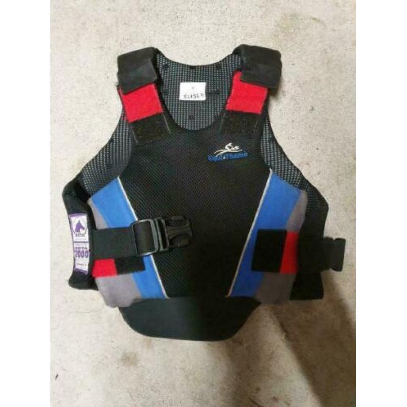 Paardrij Body Protectors maat ENF M en maat 8/10